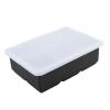 WTAXBH 6-Cavity Large Silicone Ice Cube Tray, Black view 1