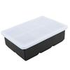 WTAXBH 6-Cavity Large Silicone Ice Cube Tray, Black view 4