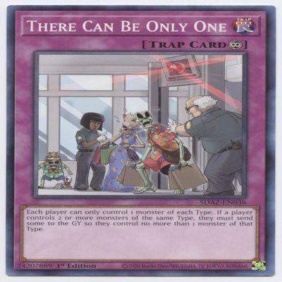 There Can Be Only One - SDAZ-EN038 - Common - 1st Edition