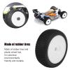 OKAT RC Wheels and Tires, 17 mm Hex, High-Performance, for 1/8 RC Off-Road Cars, White view 3