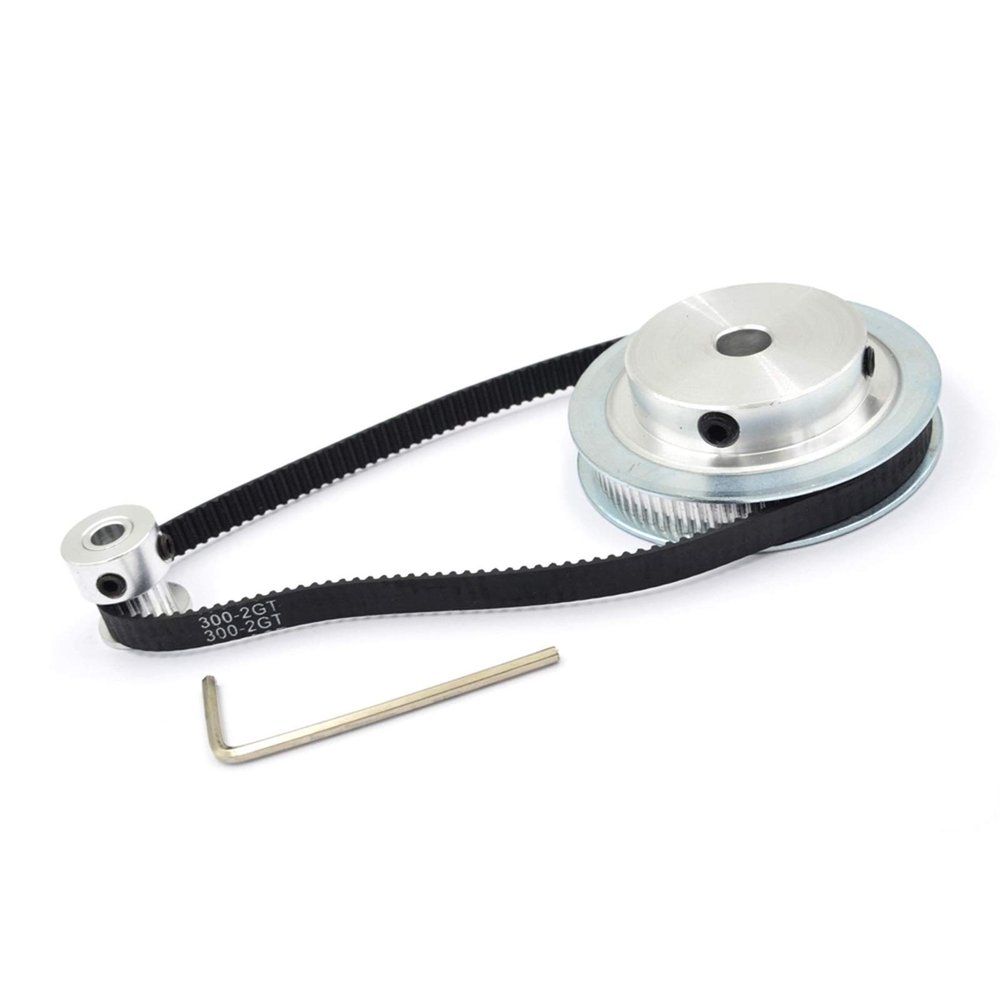 Pangyoo PYouo 2M/2GT Timing Pulley Set, 16T/80T, 1:5 Ratio, 5–20 mm Bore, for 6 mm 300-2GT Belt
