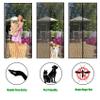 Magnetic Insect Screen Door 120 x 205 cm, Mosquito Net Curtain, No-Drill Adhesive Mount, Black view 3