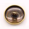 ZoTuoART Retro Engraved Metal Buttons, Round, Antique British Style, Style 01 Antique Silver, 20 mm, 12 pcs view 4