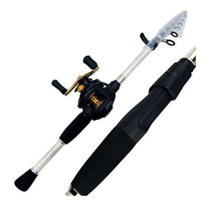 caihuashopping 2.4 m Ultralight Fishing Rod and Reel Combo, Yellow