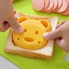FlleMore Cartoon Sandwich Cutter for Kids, Girl Toast Bear Cookie Cutter, 9.7 x 9.2 x 3 cm view 2