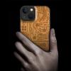 Carveit Wooden Case for iPhone 13, Cherry Wood Mainboard view 2