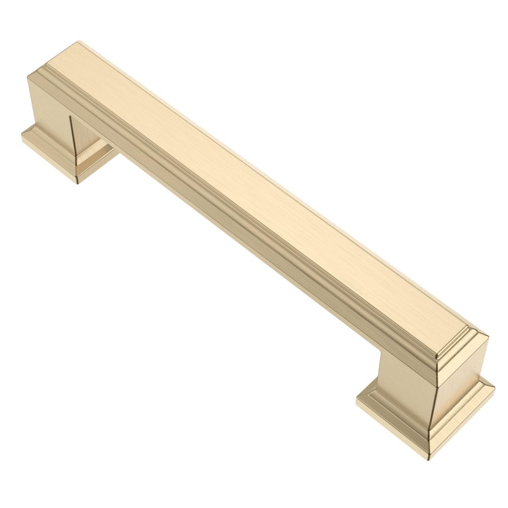 Alzassbg AL3071BB Brushed Brass Cabinet Pulls and Handles, 15 Pieces