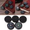 bopely 5-Pack Hiking Compasses, Mini Pocket Compass Set, Oil-Filled Survival Compass Replacement for Hiking and Travel view 2