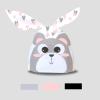 Tiger, Bear & Rabbit Ear Gift Bags, 30 Pieces view 4