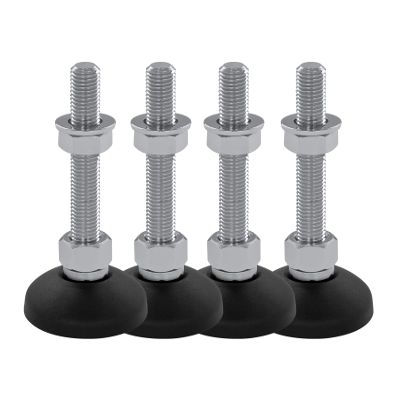 Schwaderer Adjustable Machine Feet KF 50 N, M24×1.5×100, 4-Pack
