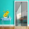 Magnetic Screen Door, Automatic Closing, 240 x 220 cm, Heavy-Duty Mesh, Velcro, Charcoal, Size 663 view 1