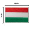 A-ONE NATO Morale Flag Patch + Hungary Flag Patch for Berets, Blue, One Size view 3