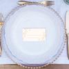 Wedding, Birthday & Anniversary Place Cards, Boho Glamour Style, 10-Pack, 51 x 89 mm, 350 gsm, Royal Gold Creamy view 3