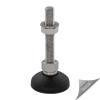 Schwaderer Adjustable Machine/Leveling Foot KFE 50 N, M14 x 200, 49 mm, Plastic/Stainless Steel view 1