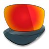 Mryok 4-Pair Polarized Replacement Lenses for Revo Harness RE4071 Sunglasses – Stealth Black/Fire Red/Ice Blue/Emerald Green view 3