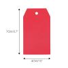 Kraft Paper Gift Tags, 7 x 4 cm, with Red and White Cotton String, 100 Count view 2