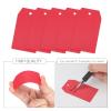 Kraft Paper Gift Tags, 7 x 4 cm, with Red and White Cotton String, 100 Count view 3