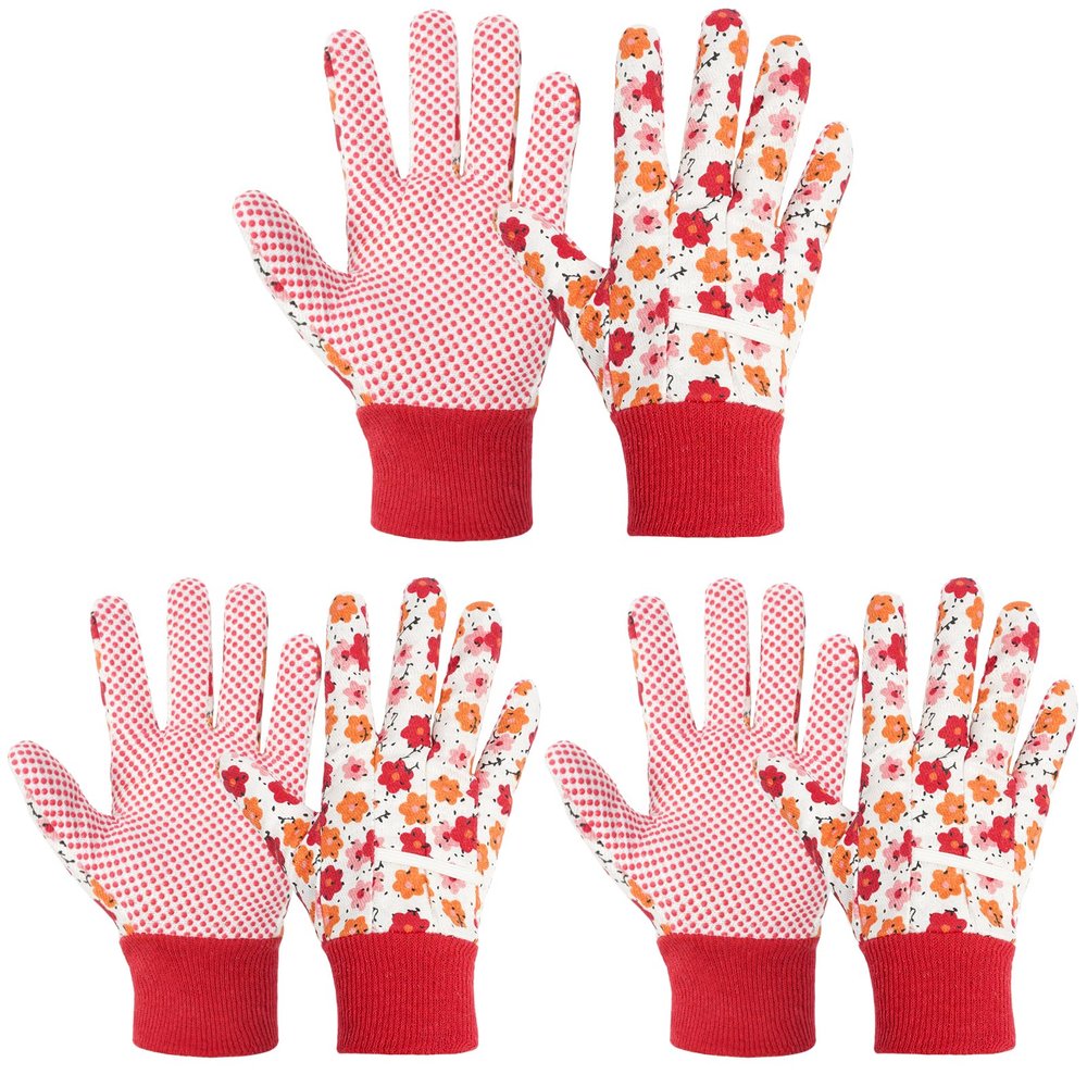 Ainiv Garden Gloves, 3-Pair Set