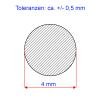 Fits Metall Steel Round Bar, S235JRC+C (St37-K), Cold-Drawn Bright Steel, 500 mm x 4 mm view 2