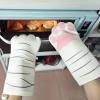 YUANstore 1 x Cute Cat-Claw Oven Glove, Long and Heat-Resistant view 2