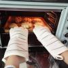 YUANstore 1 x Cute Cat-Claw Oven Glove, Long and Heat-Resistant view 4