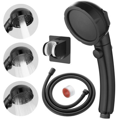 EAARSUO RV Handheld Showerhead with Hose and Holder (Black)