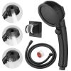 EAARSUO RV Handheld Showerhead with Hose and Holder (Black) view 1