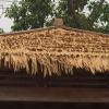 LPLND Artificial Palm Thatch Roofing Roll, 0.5 x 1 m, Fire-Retardant (Size: 1 m, Color: 3#) view 1