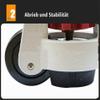 4-Piece 50 mm Swivel Leveling Casters, Retractable, 500 kg Capacity, Footmaster GD-60S view 4