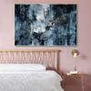 ZCHX Modern Minimalist Abstract Pop Art Canvas Wall Art for Living Room, Color B, 20 x 30 cm, Unframed view 4