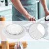 Felt Plate Separators, White, 48-Piece Set view 3