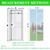 Magnetic Fly Screen Door, 135 x 215 cm, White A view 3