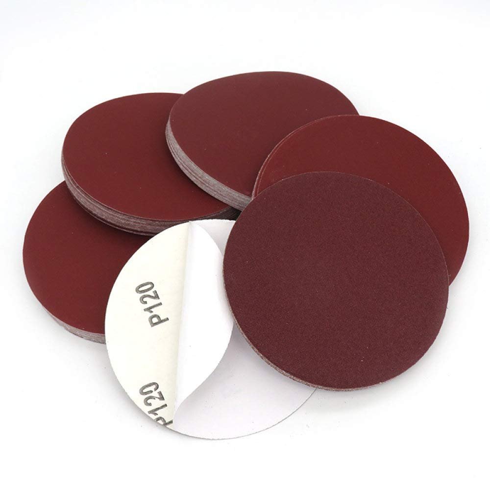 10 PSA Sanding Discs, Self-Adhesive 5 in (125 mm) Dry Sandpaper, Grit 60–2000, for Sanding and Polishing, 800