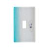 Blank Outlet and Light Switch Cover, Decorative Wall Plate, 11.5 x 7 cm, Beach Heart view 1