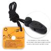 Reflective Signal Mirror with Whistle for Boating, Kayaking, Hiking, Outdoor Use and Emergencies, 5-Pack view 2