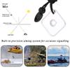Reflective Signal Mirror with Whistle for Boating, Kayaking, Hiking, Outdoor Use and Emergencies, 5-Pack view 4