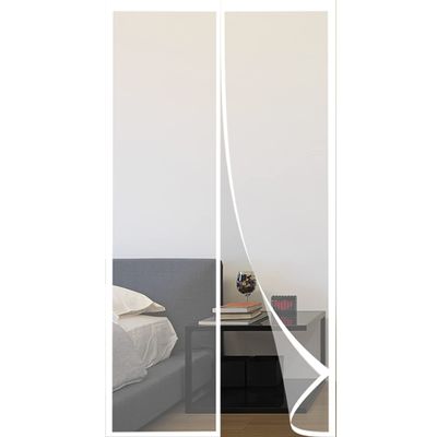 Magnetic Insect Screen Door, White