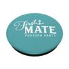 Ses First Mate Pontoon T-Shirt for Boating and Swimming PopSockets with Interchangeable PopGrip view 2