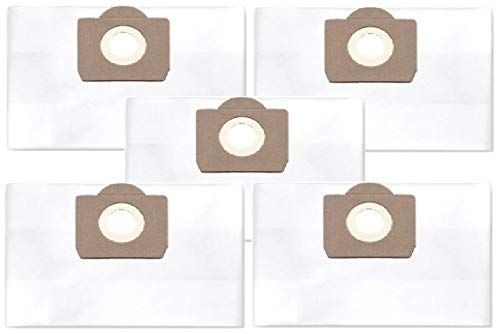 5x Dust Bags, Dust Class M, Compatible with Progress P 573 Turbo Jet