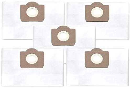 5x Dust Bags, Dust Class M, Compatible with Progress P 573 Turbo Jet
