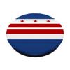 Cool Washington, DC Flag Gifts Born in DC PopSockets with Interchangeable PopGrip view 2