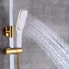 SXLSZ 360 Rotating Platinum Shower System with Adjustable Hand Shower view 3