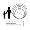 Aoihrraan 180 cm Round Graduation Photography Backdrop with Golden Dots view 4