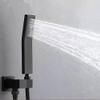 SXLSZ Black Concealed Shower System with 10-Inch Rain Shower view 3