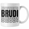 Trendation - Certified Bro Mug, Gift for Best Friend or Brother, Gift Idea with Saying (White) view 1