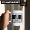 Trendation - Certified Bro Mug, Gift for Best Friend or Brother, Gift Idea with Saying (White) view 4