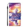 VLQI Compatible with Realme C11 2021 PU Leather Wallet Flip Case, Horse White view 1