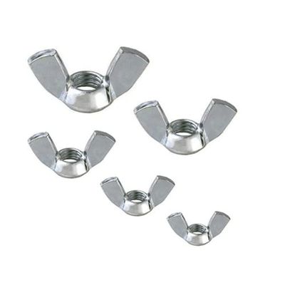 Wing Nuts M3–M12, American Form, DIN 315, Zinc-Plated Steel (200, M3)