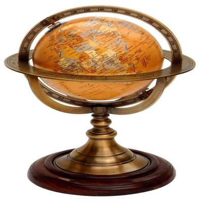 Brass Armillary Sphere, 27.9 cm
