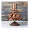12-Piece Bronze Alloy Metal Whisky and Wine Dispenser Set view 3